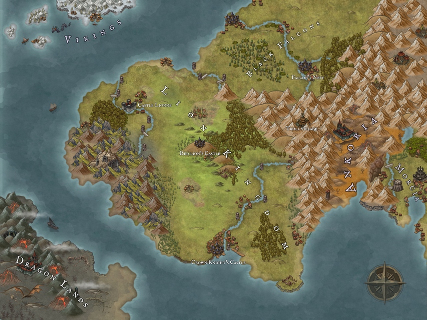 Map of the Realm Legarion